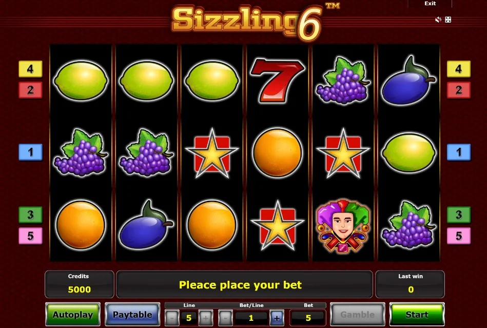 sizzling 6